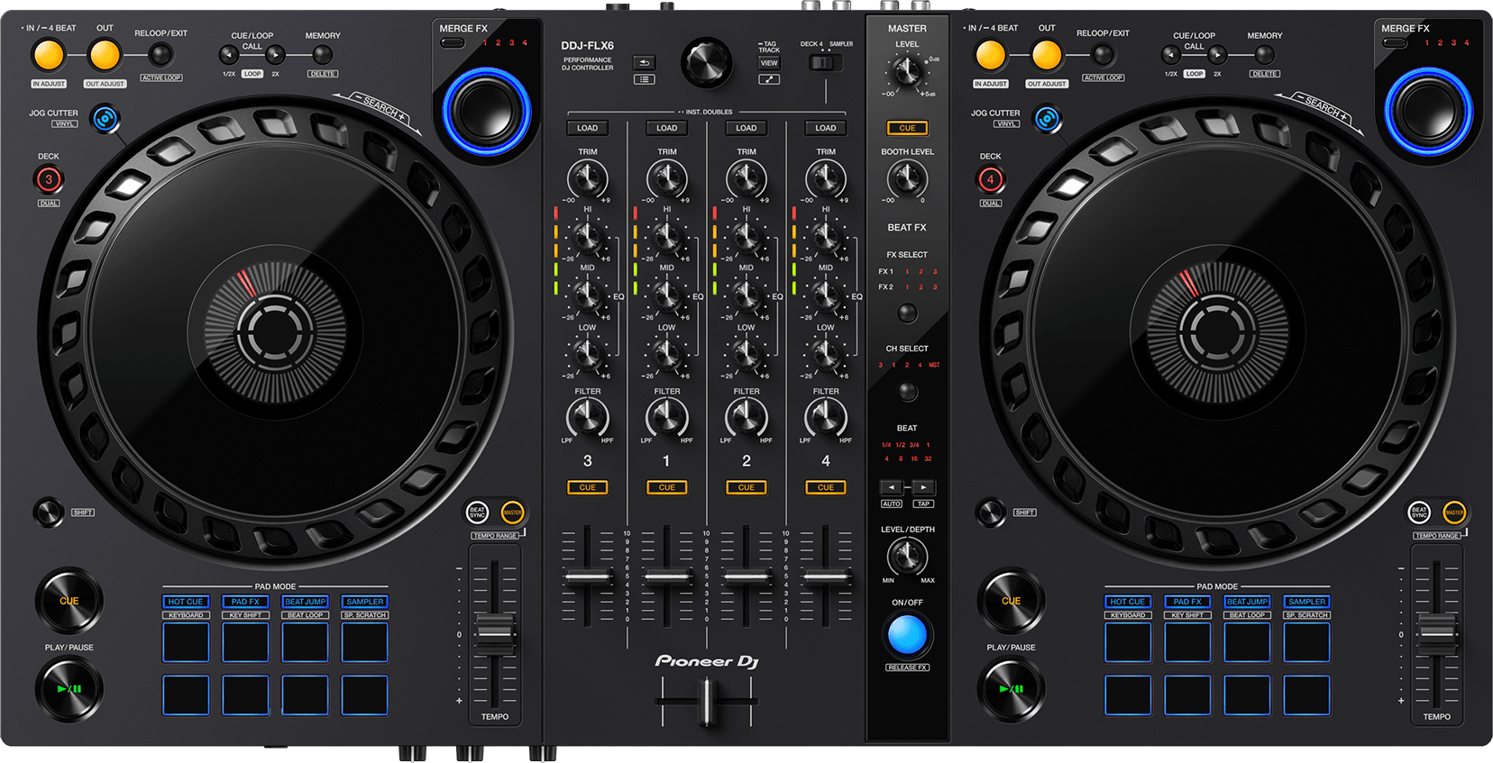 Pioneer Dj Ddj-flx6 - Controlador DJ USB - Main picture