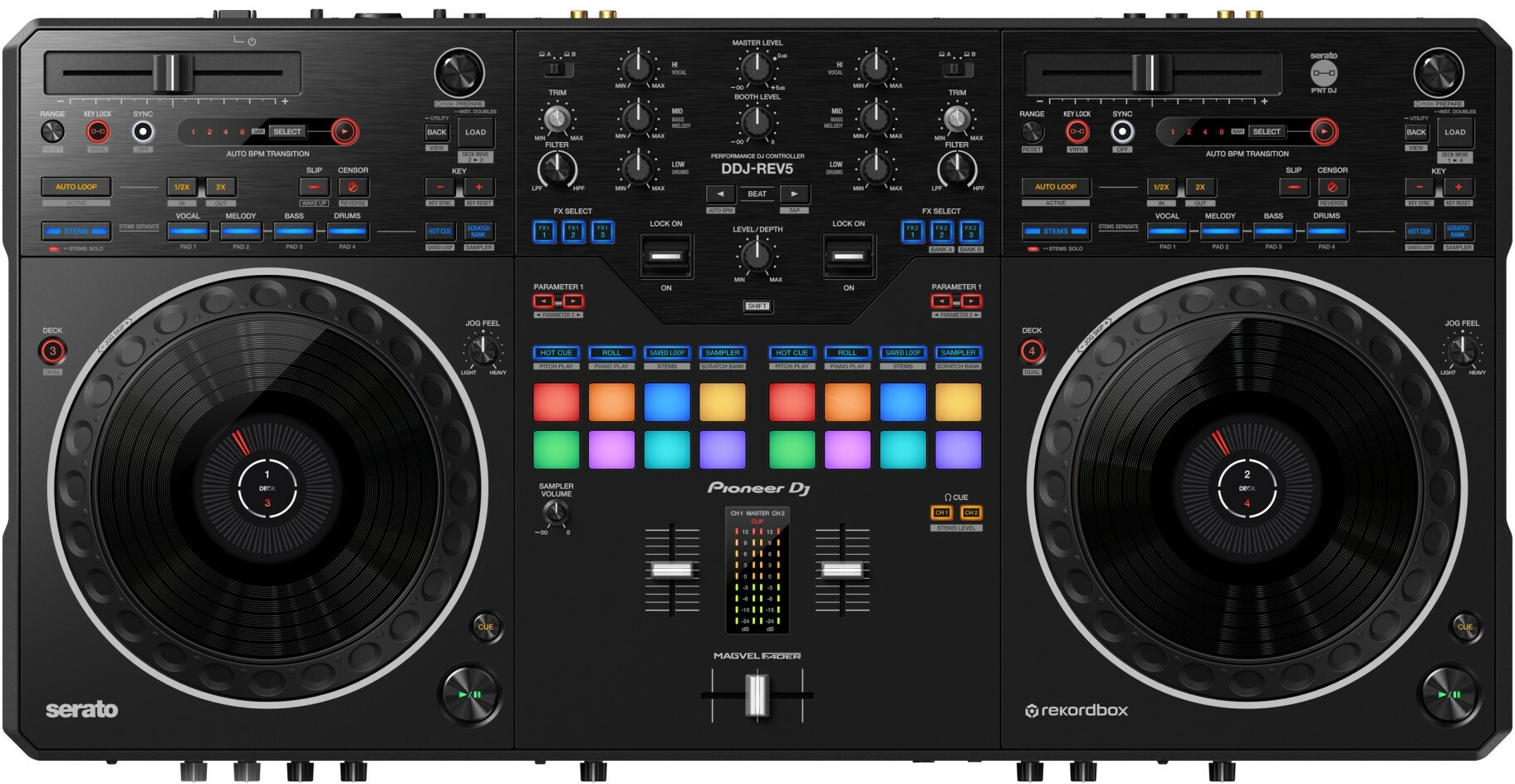 Pioneer Dj Ddj-rev5 - Controlador DJ USB - Main picture