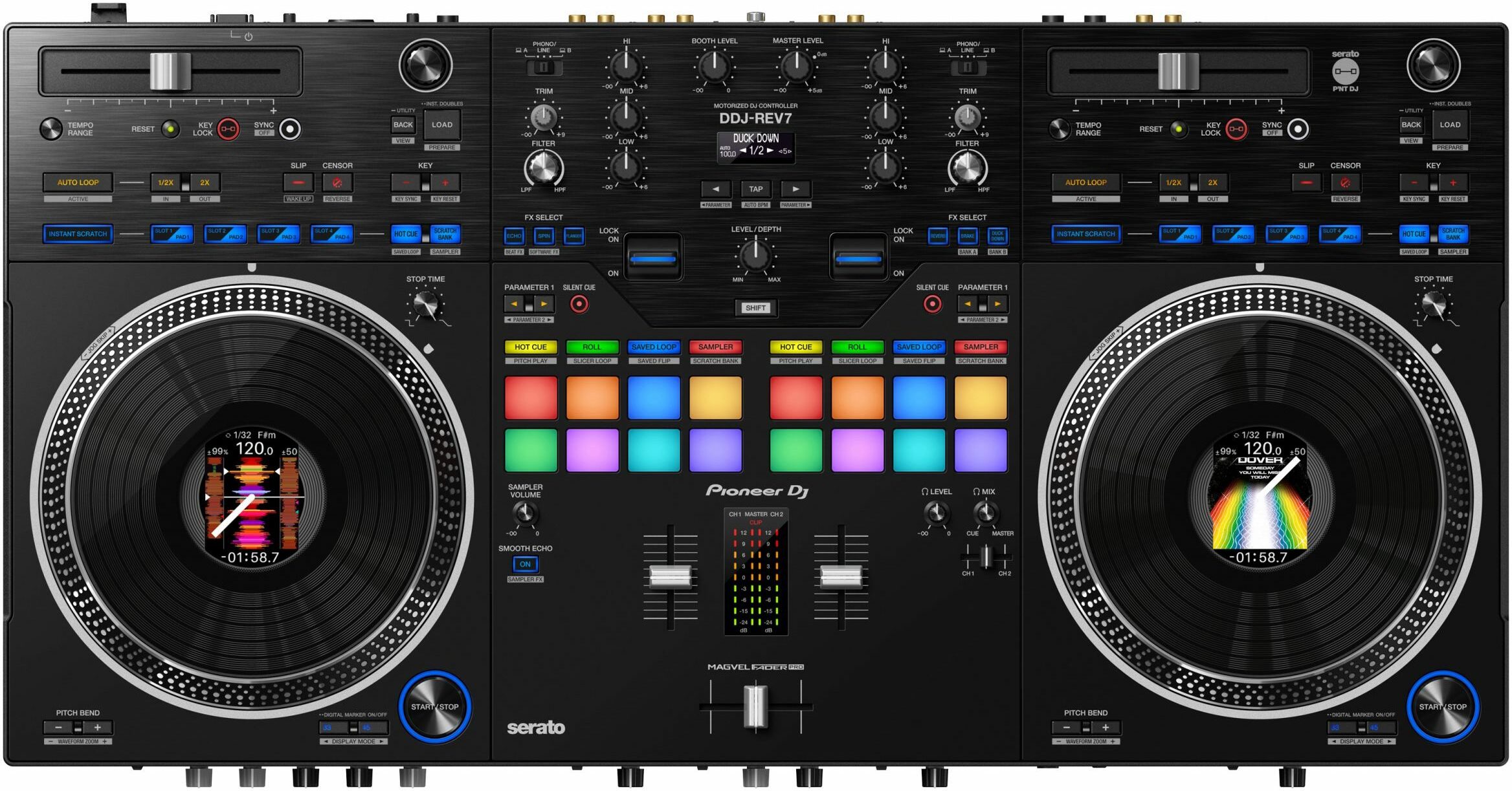 Pioneer Dj Ddj-rev7 - Controlador DJ USB - Main picture