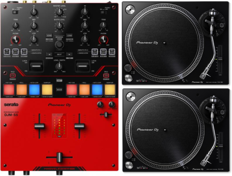 Pioneer Dj Djm S5  + Plx-500-k - Full DJ set - Main picture