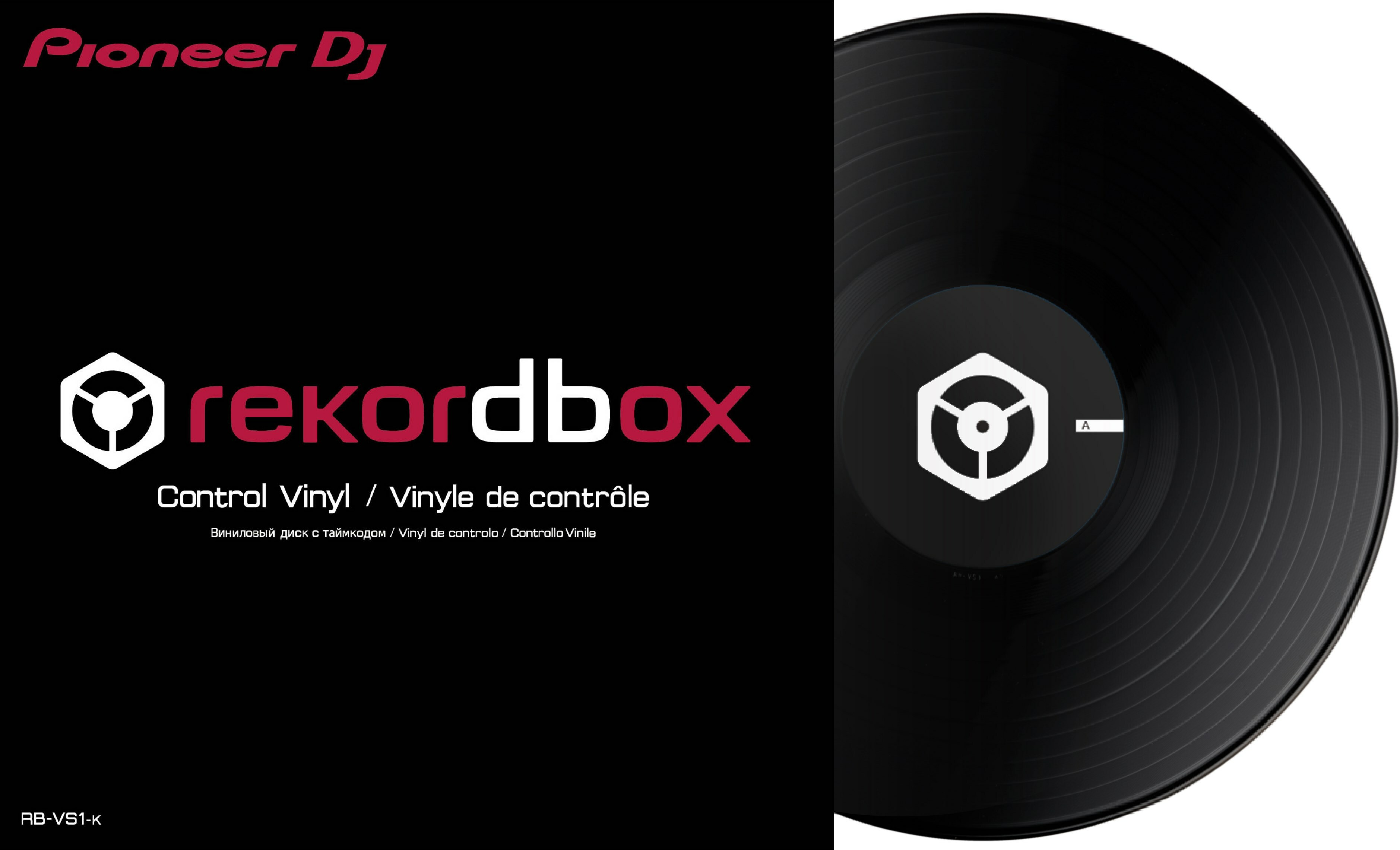 Pioneer Dj Rb Vs1 K - Vinilo de control - Main picture