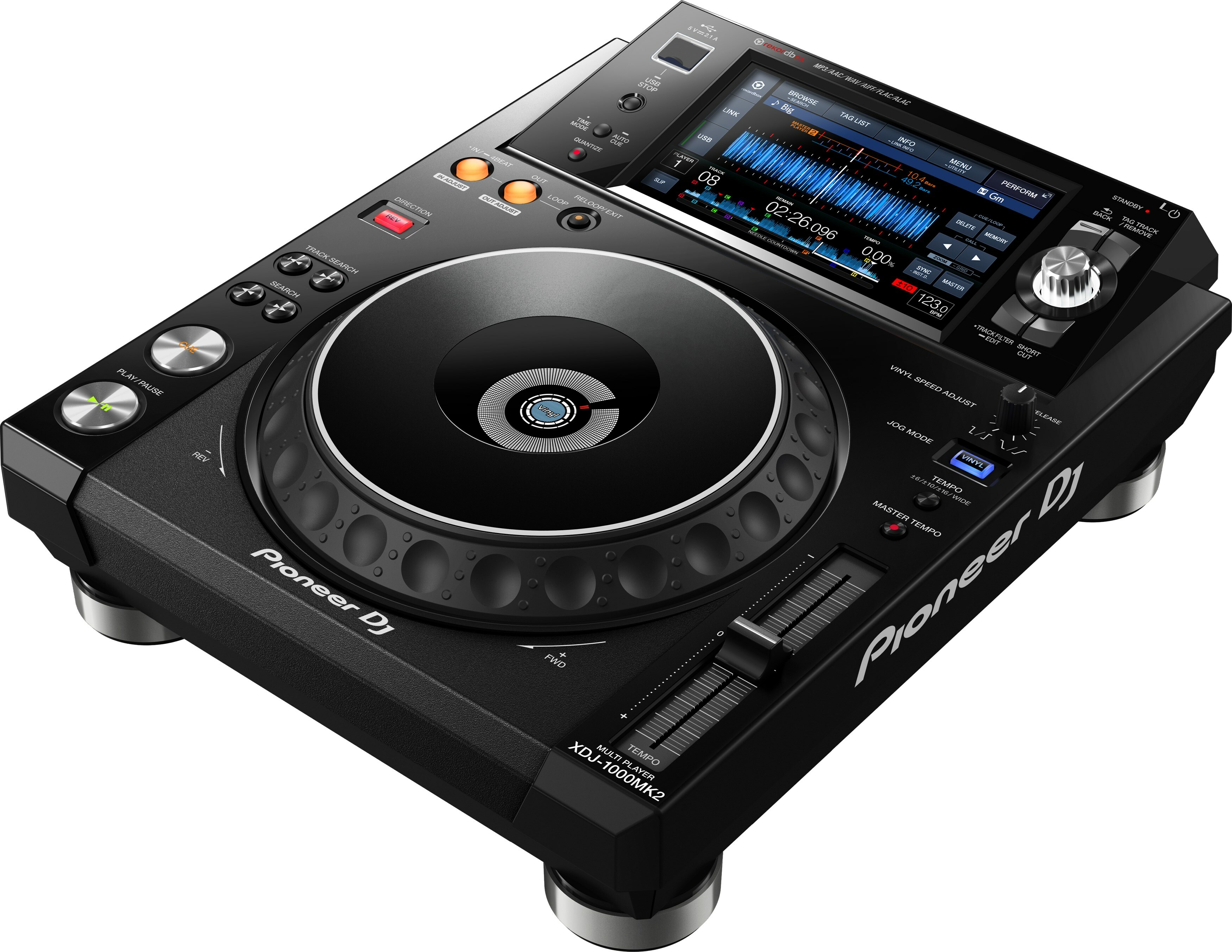 Pioneer Dj Xdj-1000mk2 - Plato MP3 & CD - Main picture