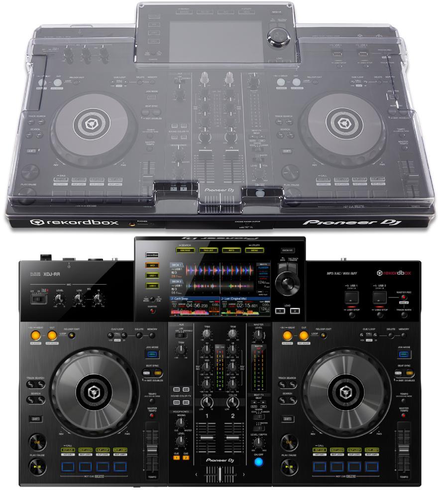 Case/flight/decksaver Pioneer dj XDJ-RR + Decksaver XDJ-RR cover