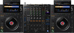 Full dj set Pioneer dj 2 x CDJ-3000X + DJM-A9