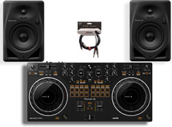 Full dj set Pioneer dj DDJ-REV1 + DM-50D + X2007-3M - 2 Jack(M) 6,35 mono / 2 RCA(M)