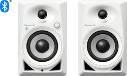 Monitor de estudio activo Pioneer dj DM-40BT-W - La pareja