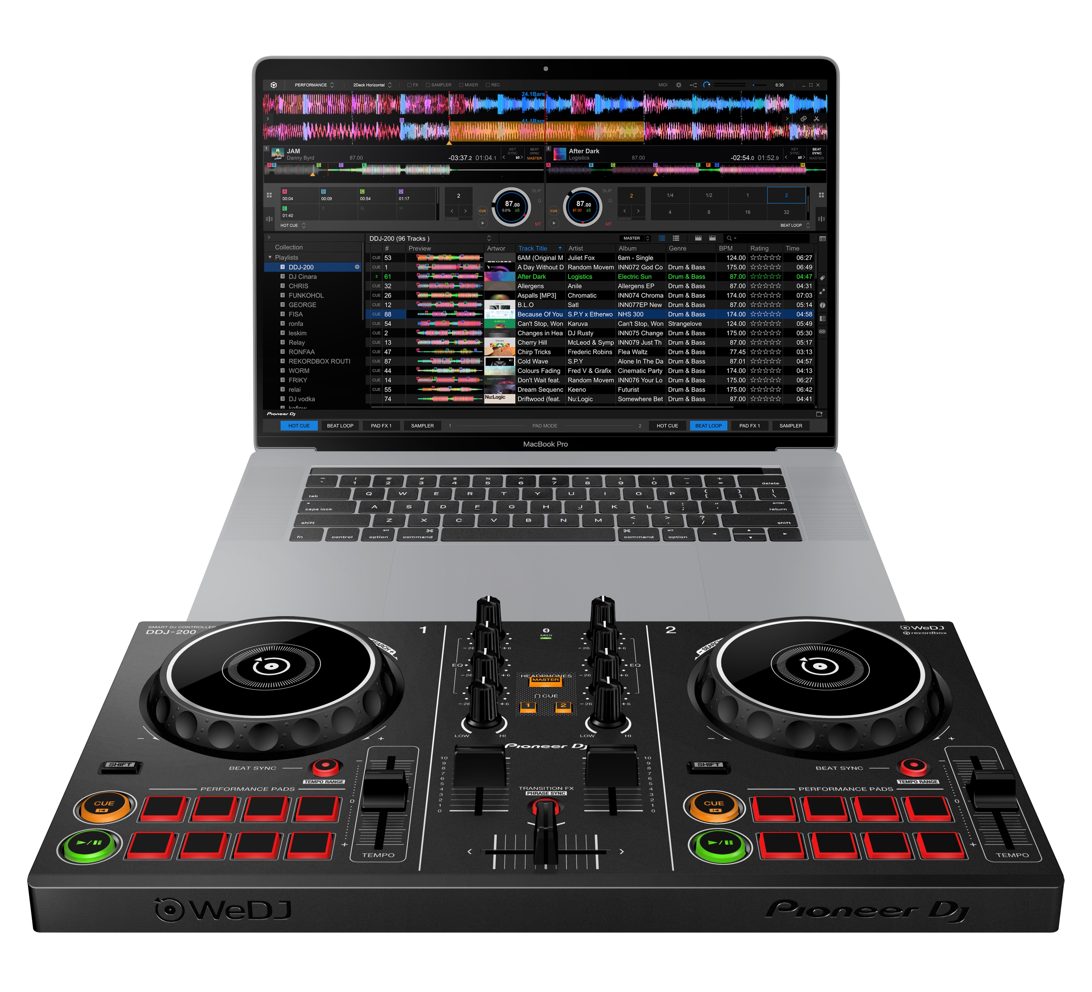 Pioneer Dj Ddj-200 - Controlador DJ USB - Variation 2