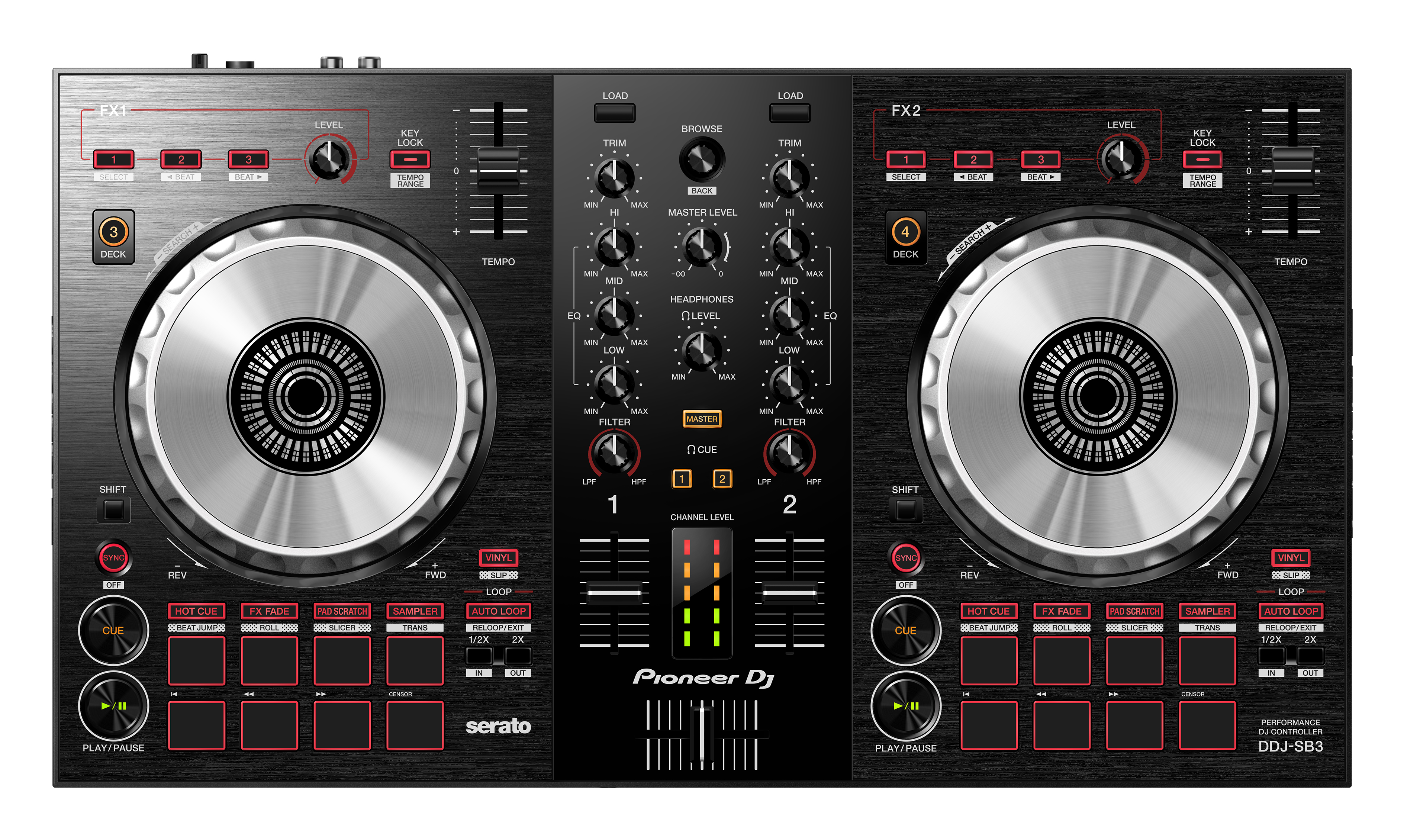 Pioneer Dj Ddj-sb3 - Controlador DJ USB - Variation 4