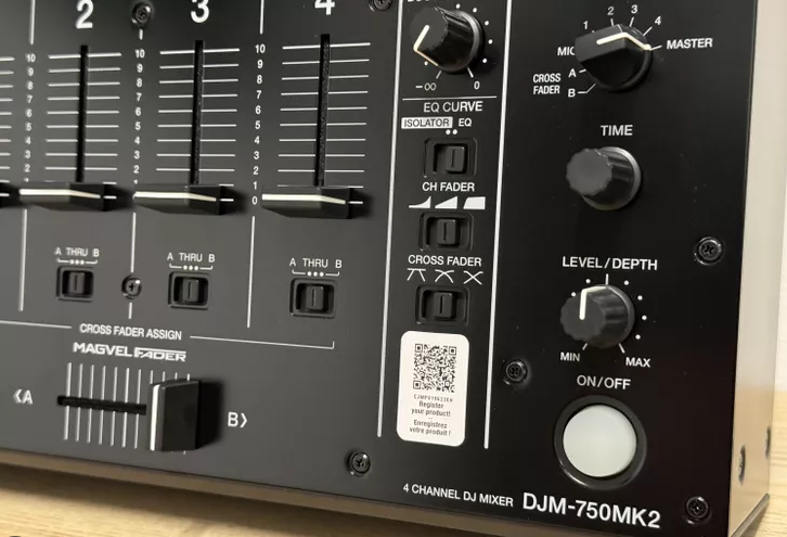 Pioneer Dj Djm-750mk2 - Mixer DJ - Variation 5