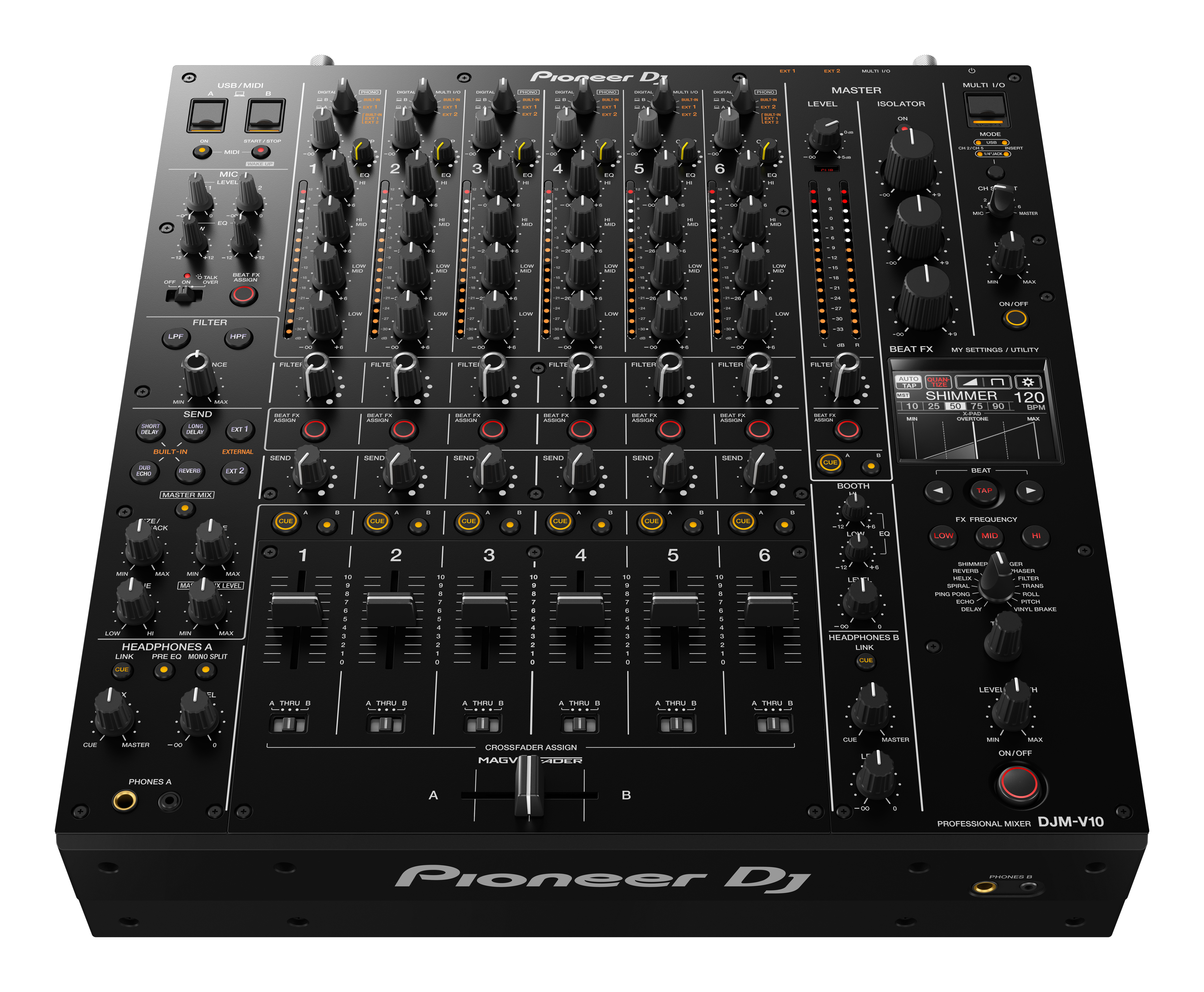 Pioneer Dj Djm-v10 - Mixer DJ - Variation 3