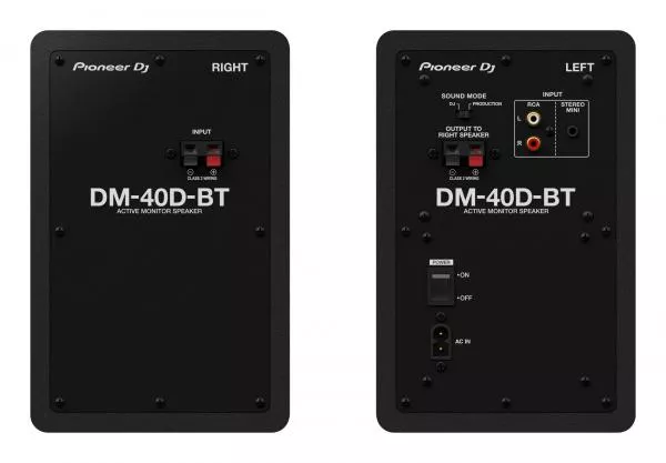 Monitor de estudio activo Pioneer dj DM-40D-BT