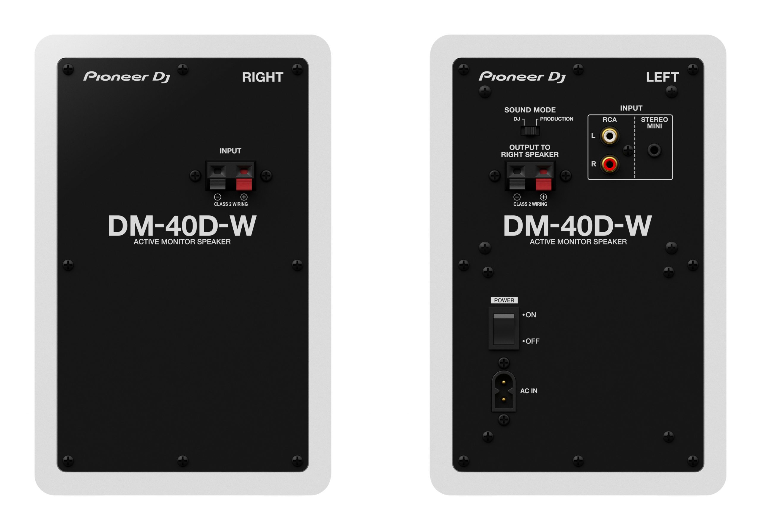 Pioneer Dj Dm-40d-w - Monitor de estudio activo - Variation 2