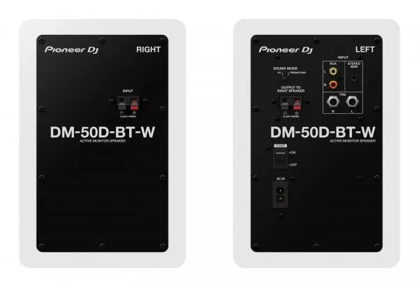 Monitor de estudio activo Pioneer dj DM-50D-BT-W