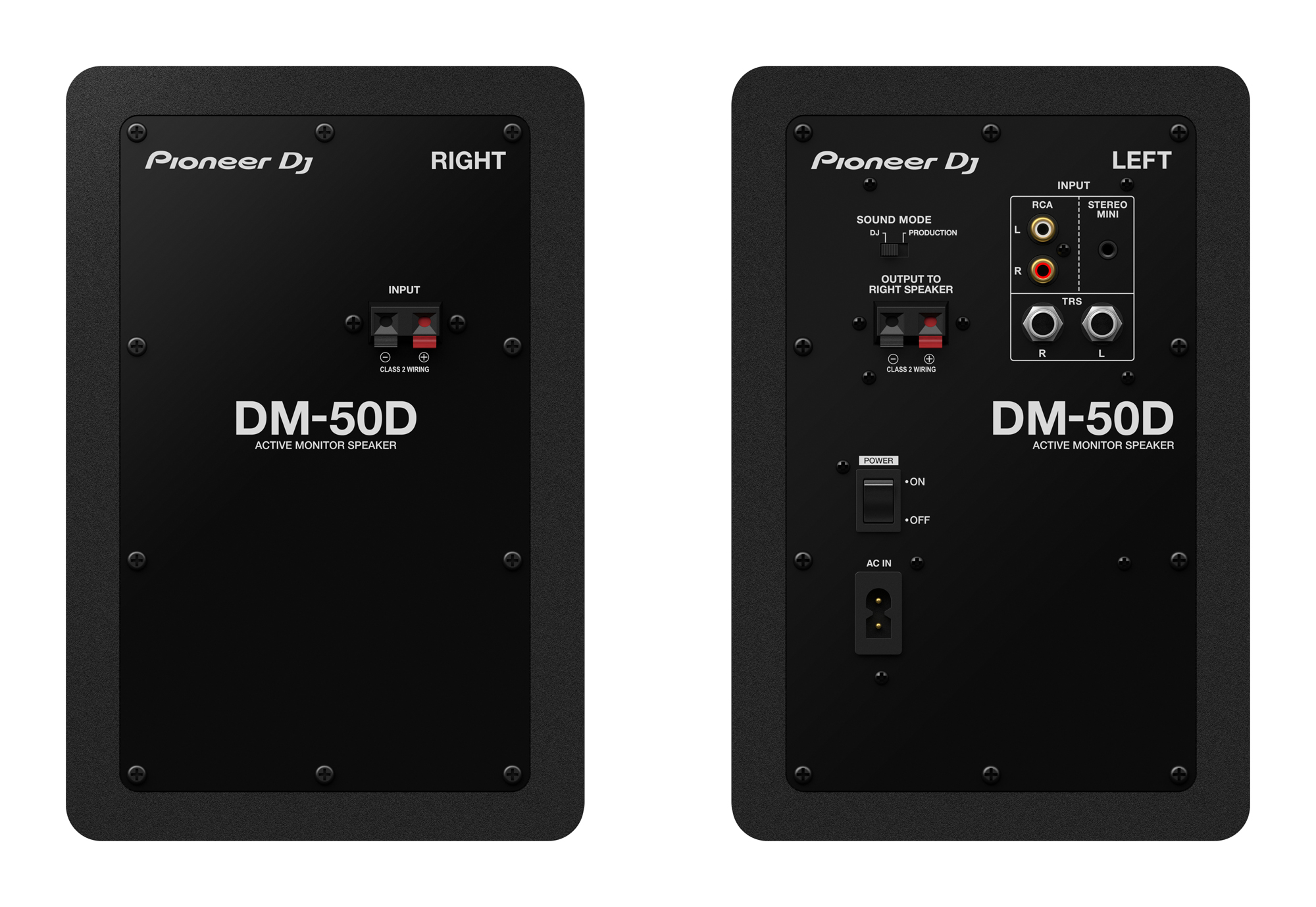 Pioneer Dj Dm-50d - La Paire - Monitor de estudio activo - Variation 1