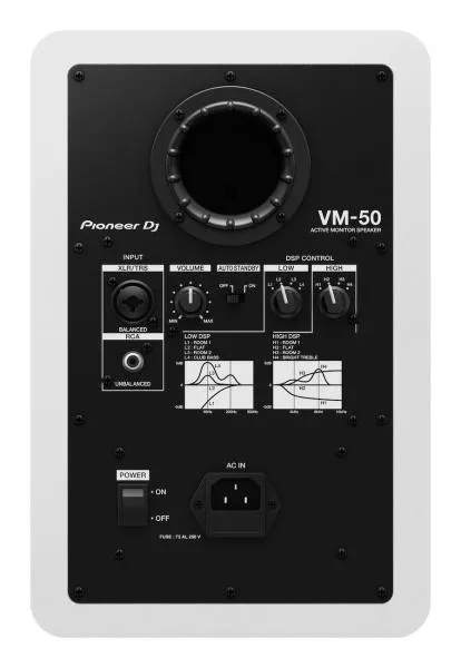Monitor de estudio activo Pioneer dj VM-50 white