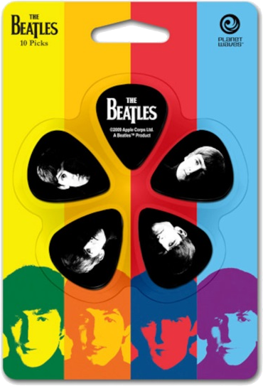 Planet Waves 10 Picks Collector The Beatles Stripes - 1cab4-15bt2 - Púas - Main picture