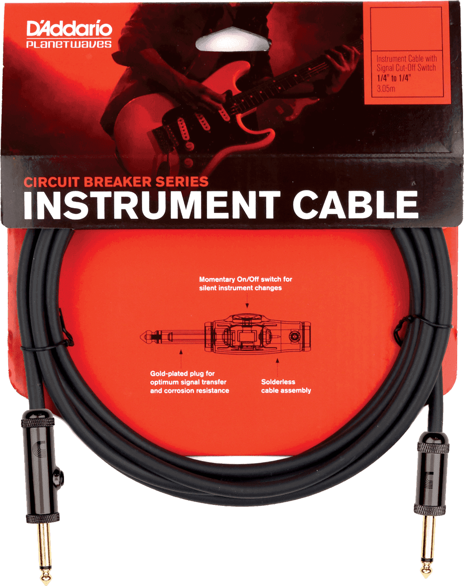 Planet Waves Instrument Ag20 Circuit Breaker Interrupteur Droit 6m - Cable - Main picture