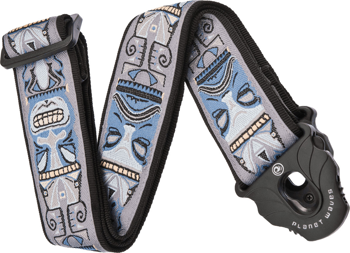 Planet Waves World Tiki Woven Lock Guitar Strap - Correa - Main picture
