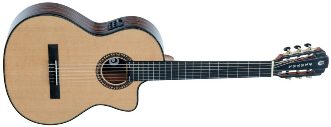 Pleyel Audio P800ce Expression Electro Epicea Ebene Br - Natural - Guitarra clásica 4/4 - Main picture