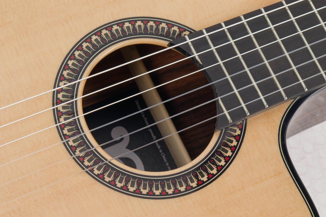 Pleyel Audio P800ce Expression Electro Epicea Ebene Br - Natural - Guitarra clásica 4/4 - Variation 3