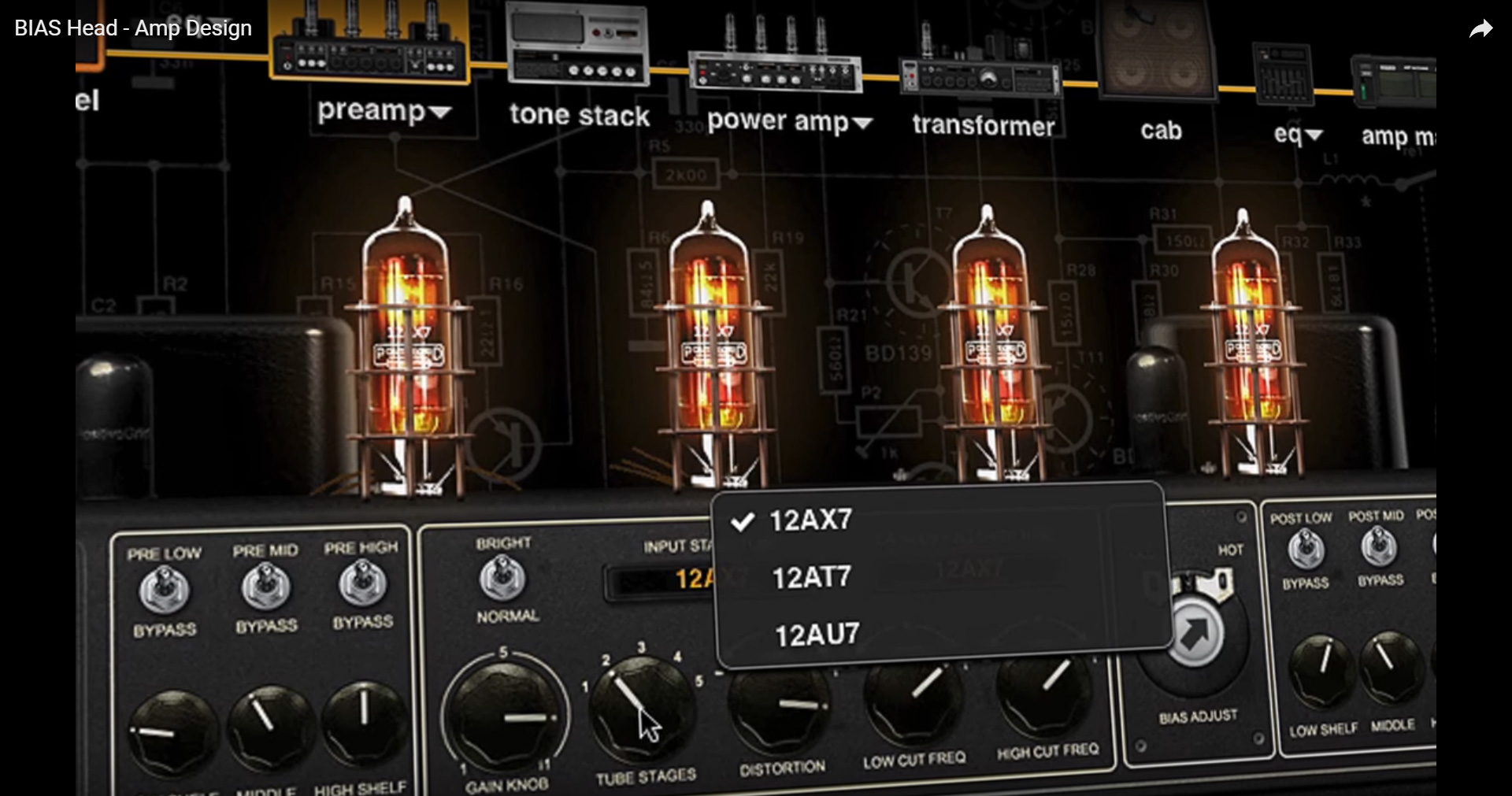 Positive Grid Bias Head Processor - - Preamplificador para guitarra eléctrica - Variation 4