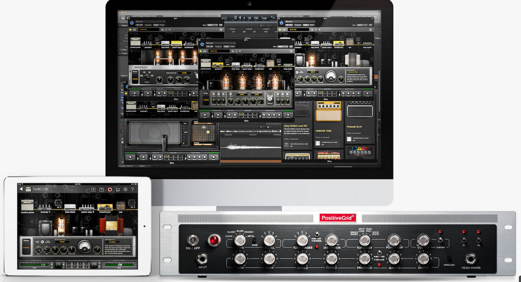 Positive Grid Bias Rack Amplifier - Cabezal para guitarra eléctrica - Variation 3