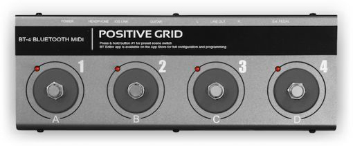 Positive Grid Bt4 Bluetooth Midi Pedal - Pedalera de control - Main picture