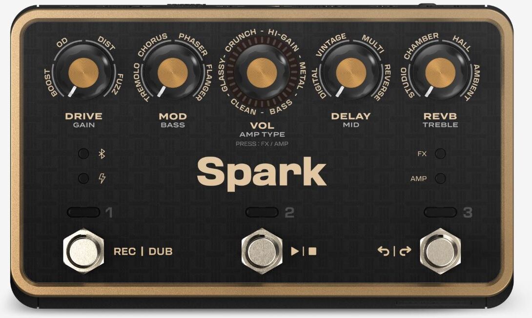Positive Grid Spark Pedal - Simulacion de modelado de amplificador de guitarra - Main picture