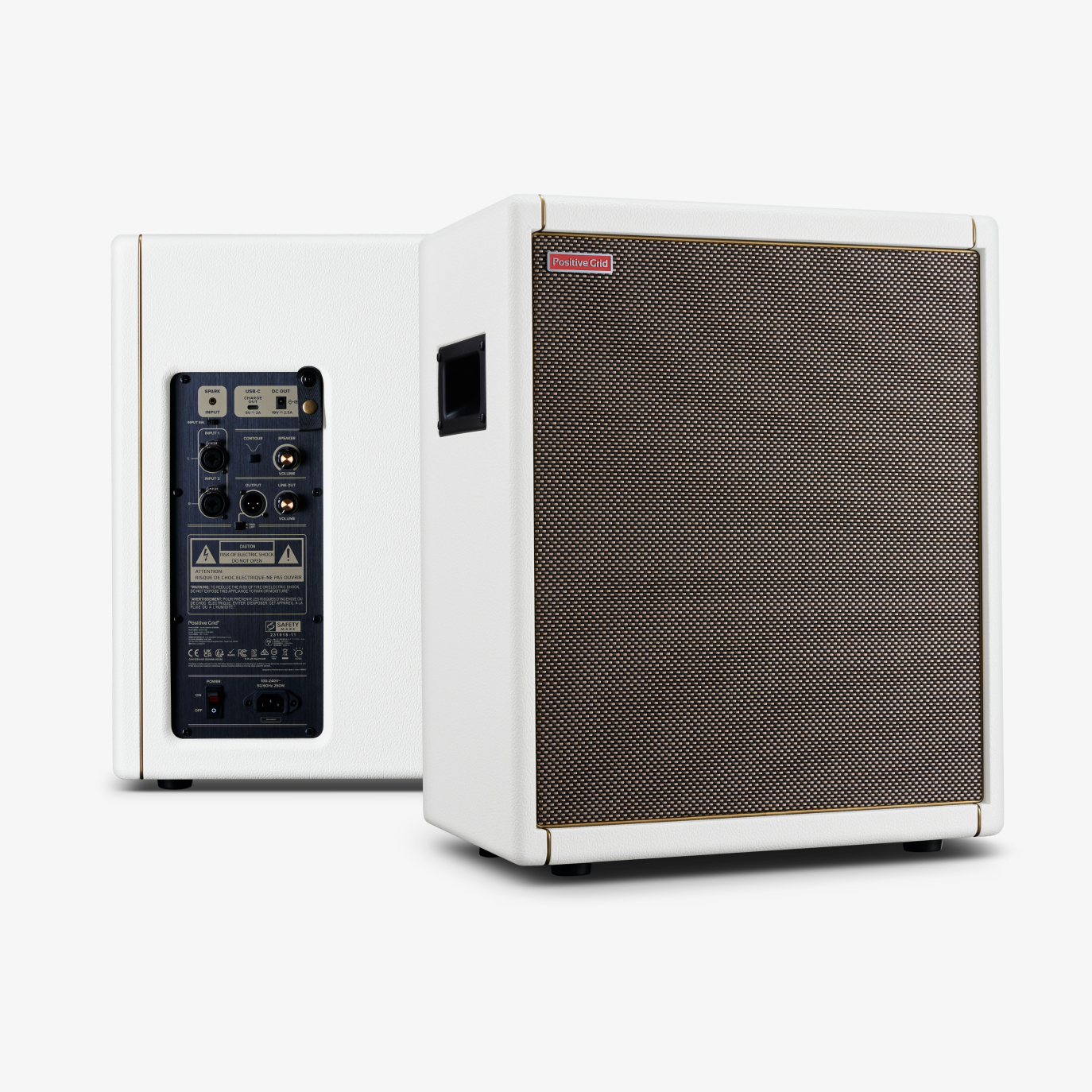 Positive Grid Spark Cab Pearl Frfr 140w 1x10 - Cabina amplificador para guitarra eléctrica - Variation 2