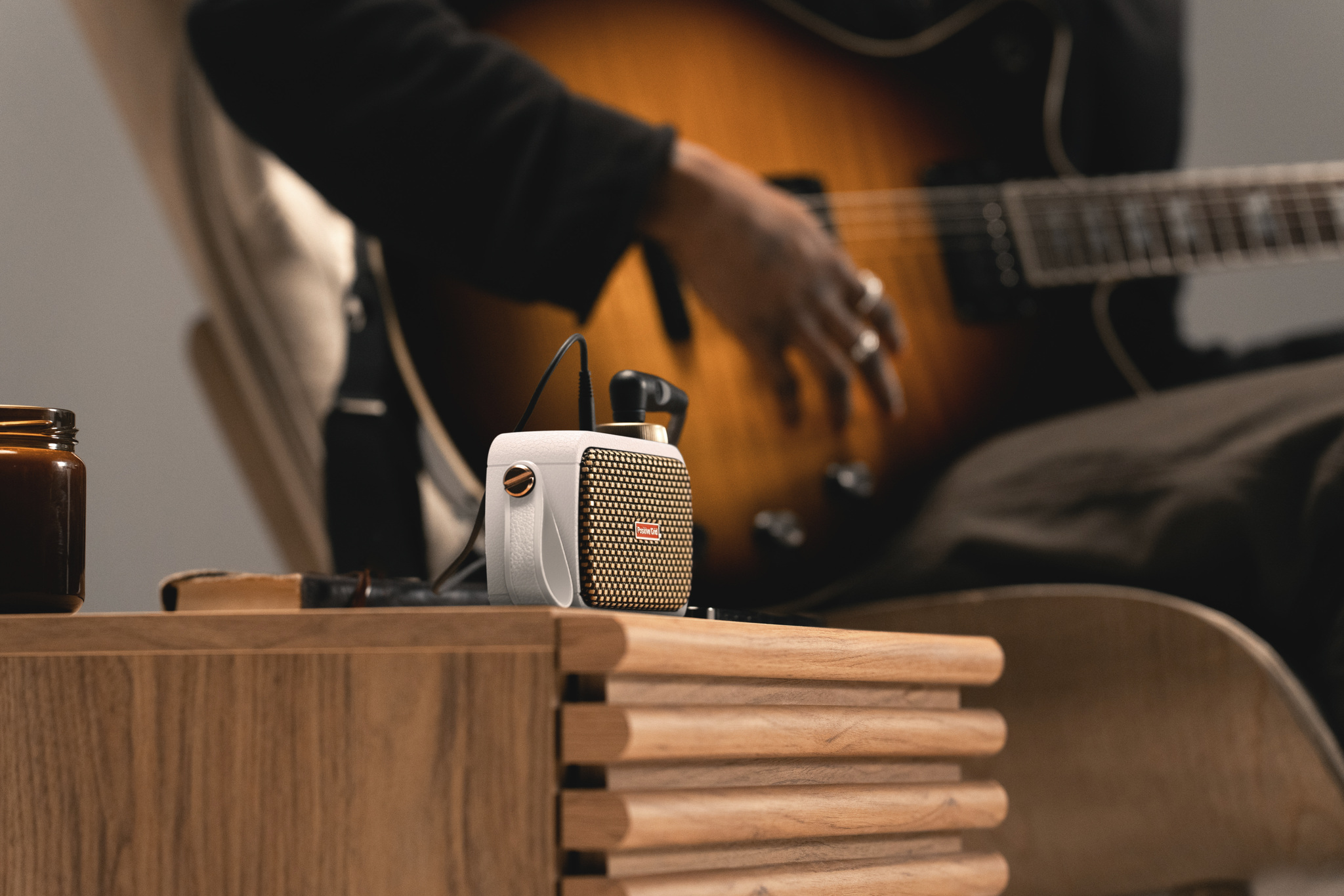 Positive Grid Spark Go Pearl 5w 1x2 - Mini amplificador para guitarra - Variation 1