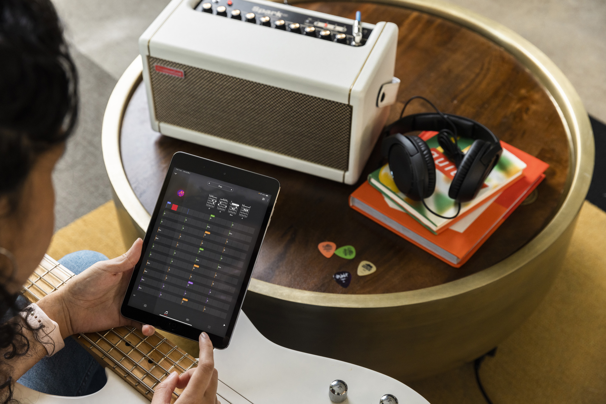 Positive Grid Spark Pearl Combo 40w 2x4 - Combo amplificador para guitarra eléctrica - Variation 2