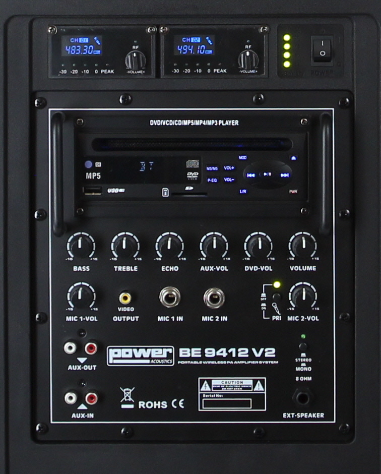 Power Acoustics Be 9412 V2 - Sistema de sonorización portátil - Variation 2