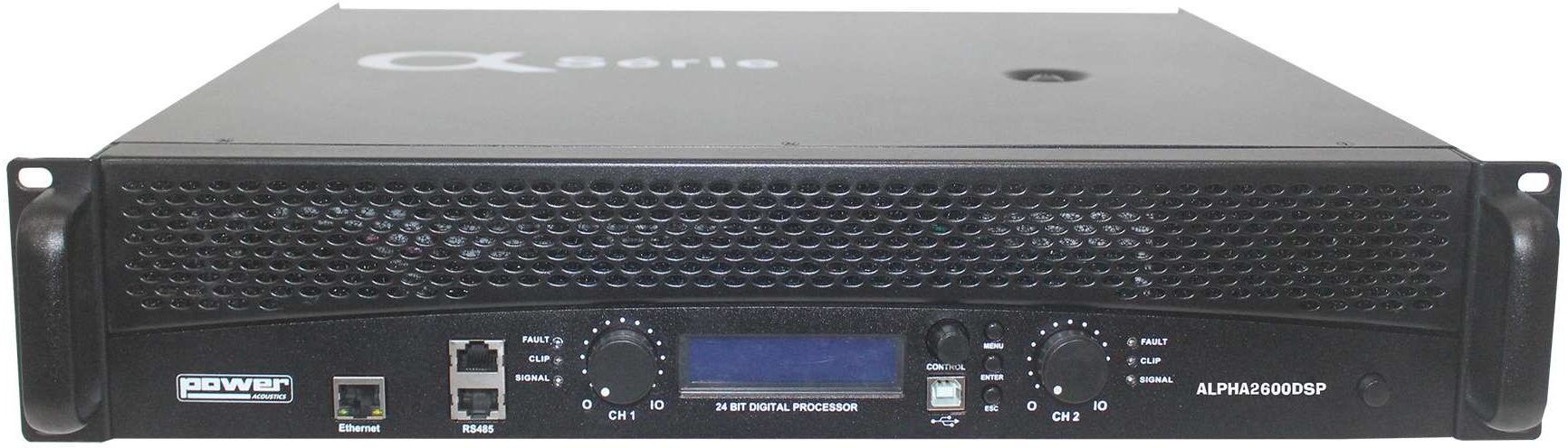 Power Acoustics Alpha 2600 Dsp - Etapa final de potencia estéreo - Main picture