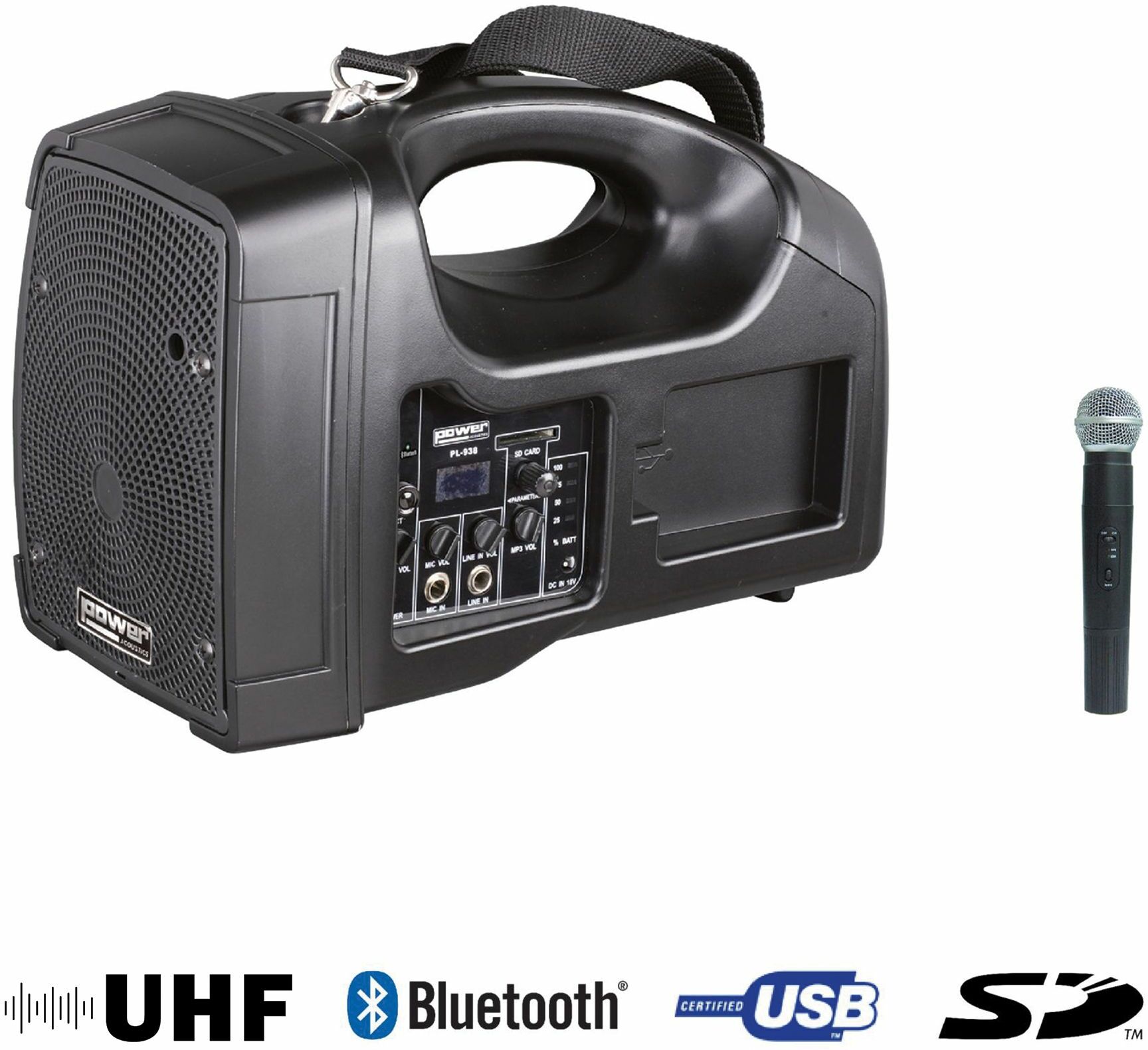 Power Acoustics Be 1400 Uhf - Sistema de sonorización portátil - Main picture