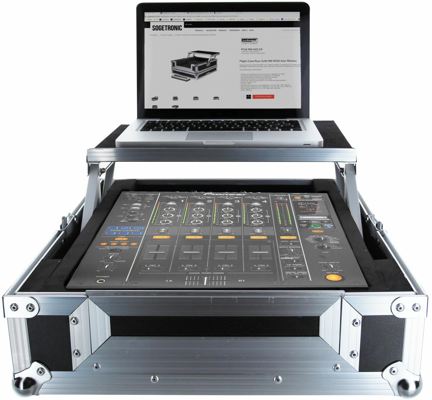 Power Acoustics Fcm 900 Nxs Ds - Flightcase DJ - Main picture