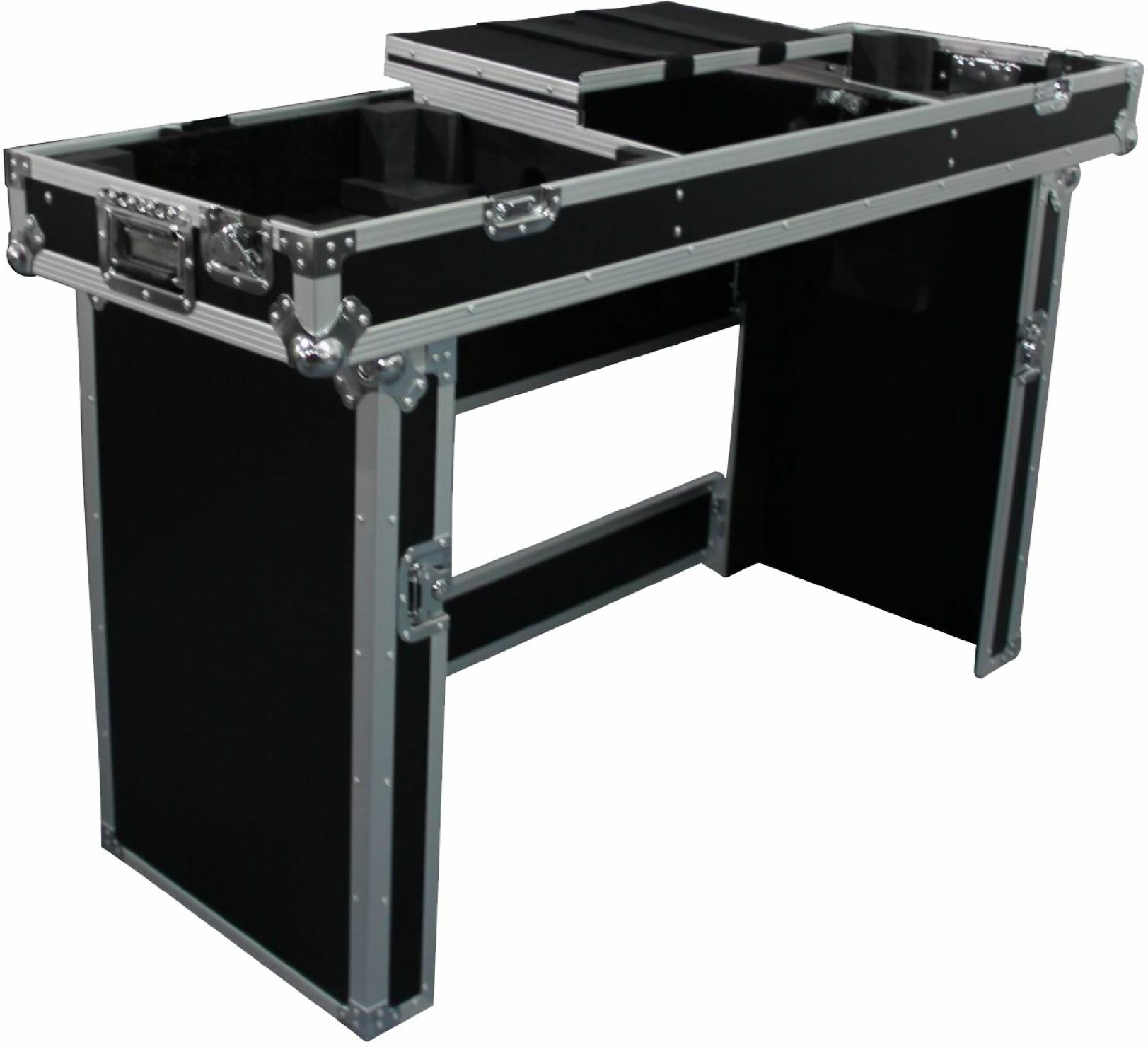 Power Acoustics Flight-case RÉgie Pour Mixer 19 + 2 Platines + Plateau - Flightcase DJ - Main picture