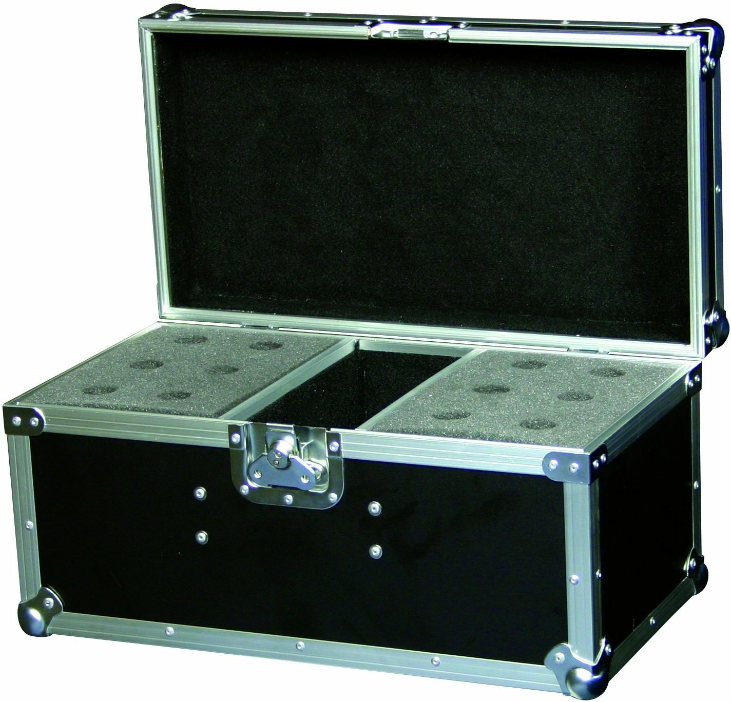 Power Acoustics Flight De Transport Pour 12 Micros Filaires - Estuche y flightcase para luces - Main picture