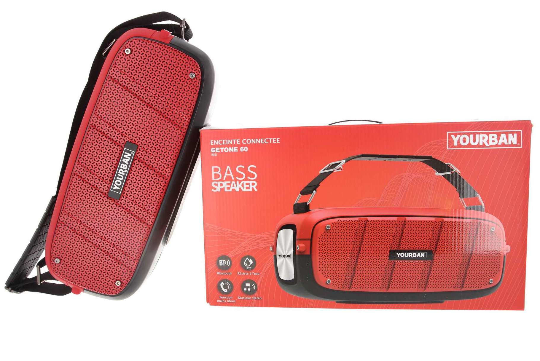 Yourban Getone 60 Red - Sistema de sonorización portátil - Variation 2