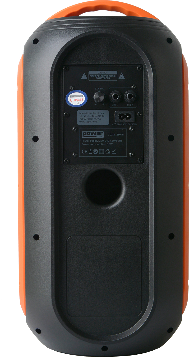 Power Acoustics Gozik Led Orange - Sistema de sonorización portátil - Variation 3