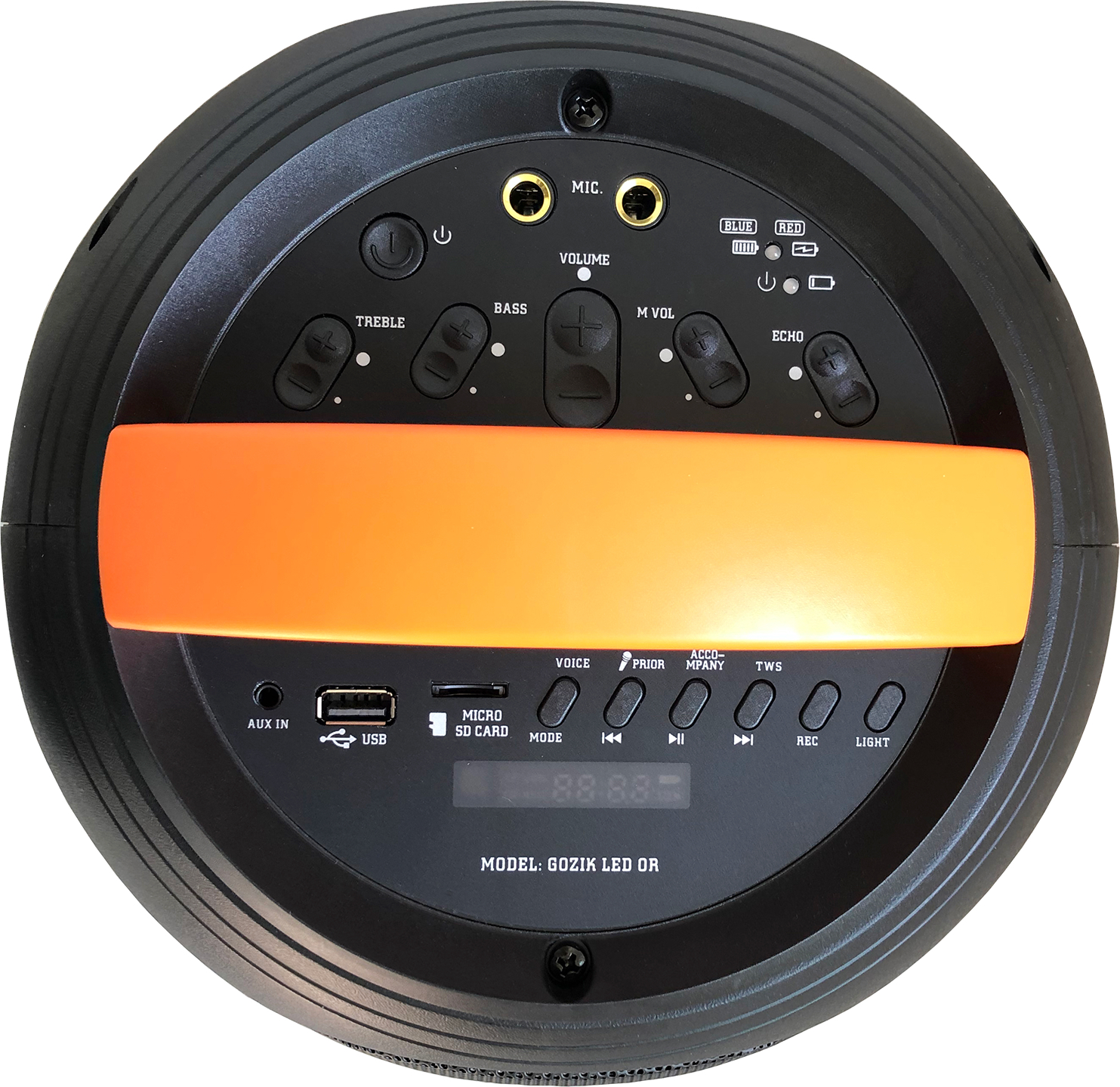 Power Acoustics Gozik Led Orange - Sistema de sonorización portátil - Variation 4