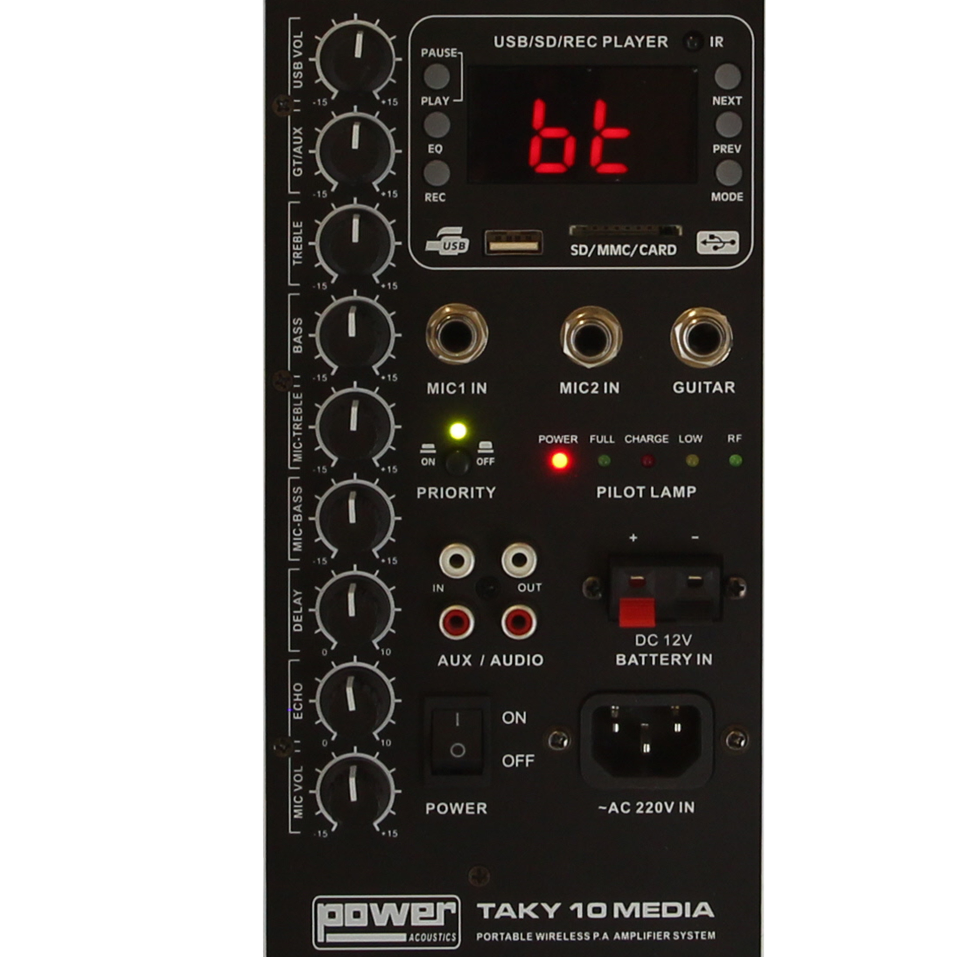 Power Acoustics Taky 10 Media - Sistema de sonorización portátil - Variation 2