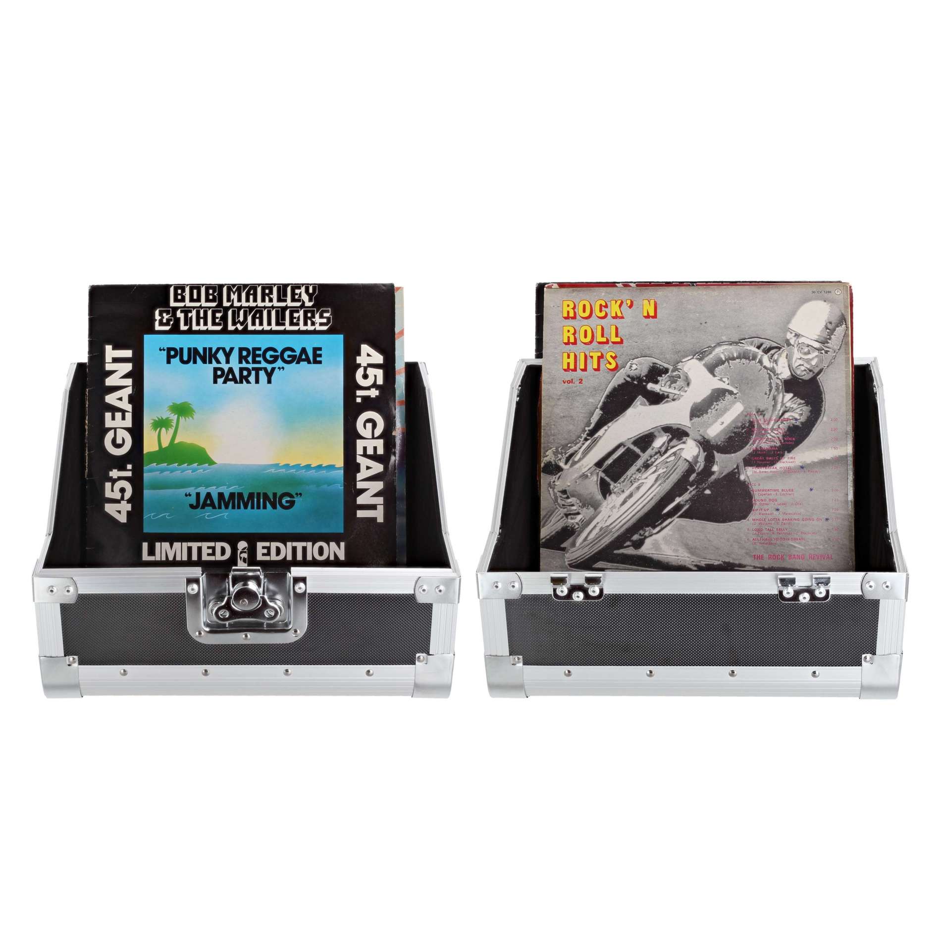 Power Acoustics Valise De Rangement 90 Vinyles 50/50 - Flightcase DJ - Variation 2