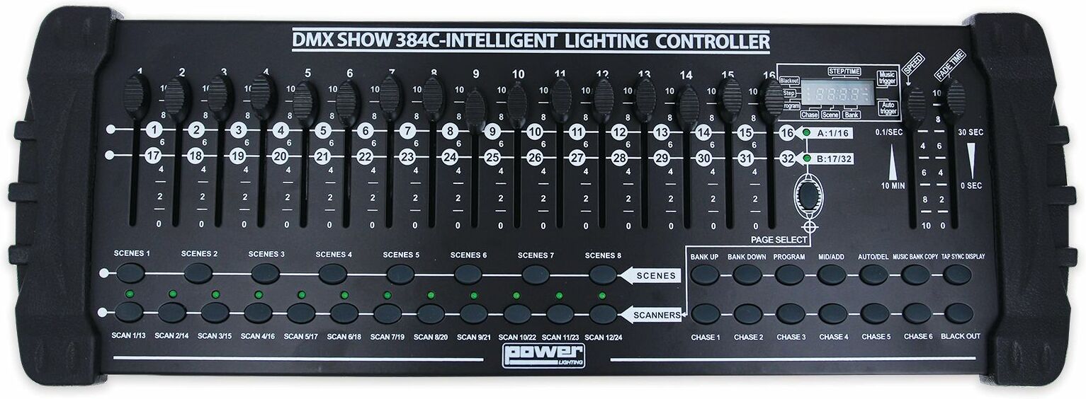 Power Lighting Dmx Show 384c - Controlador DMX - Main picture