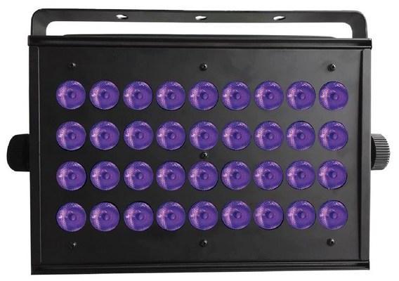 Luz negra Power lighting UV Panel 36X3W