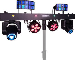Cabezas móviles de haz Power lighting ZANZI-BAR FX4
