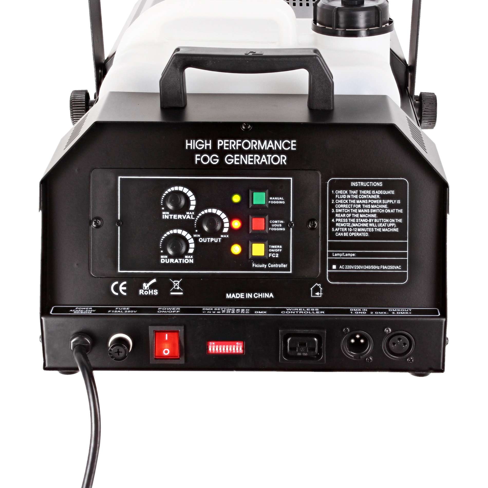 Power Lighting Fogburst 3000 Dmx Mk2 - Máquina de humo - Variation 3