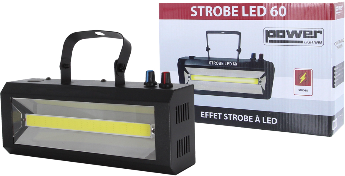 Power Lighting Strobe Led Cob 60w - Estroboscopio - Variation 3