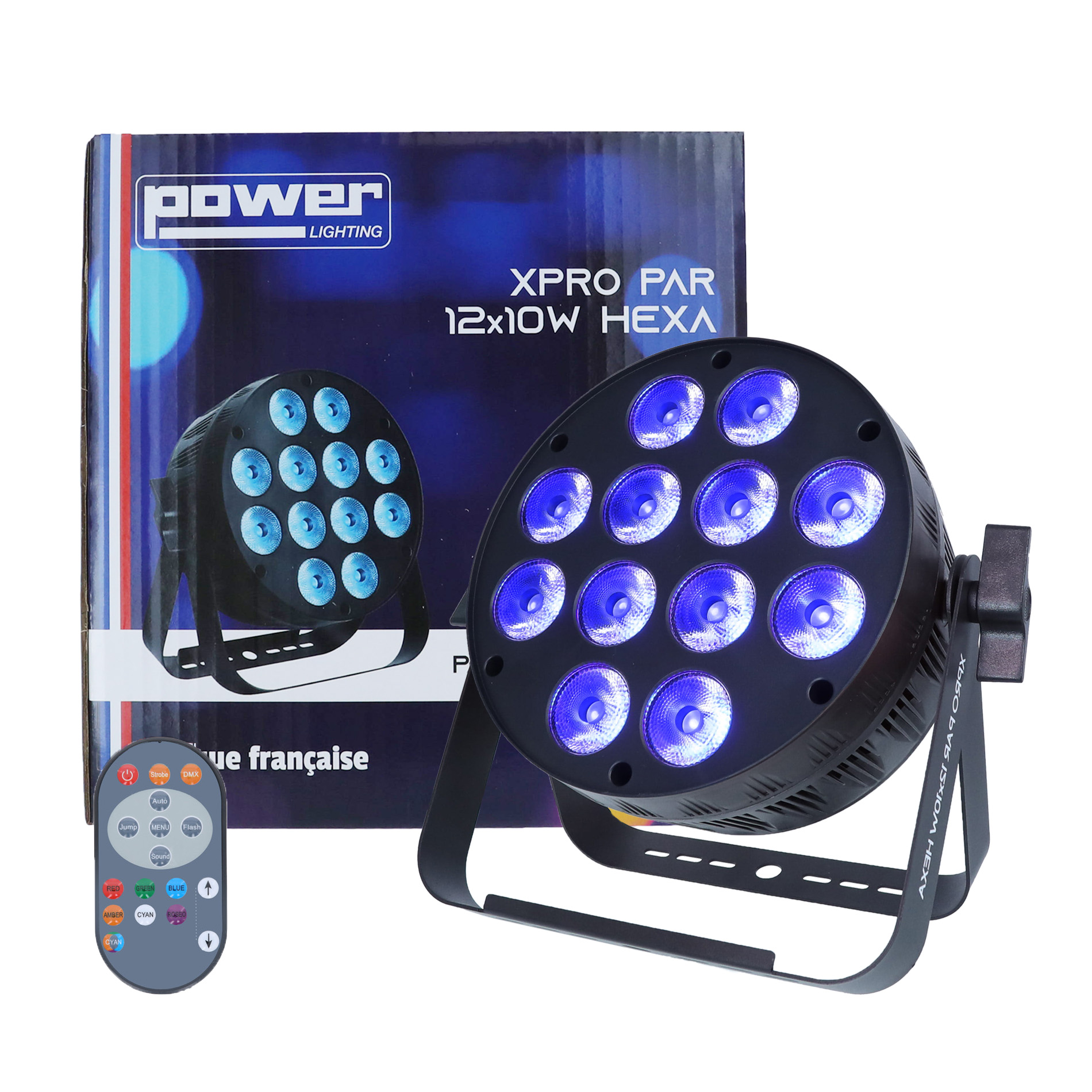 Power Lighting Xpro Par 12x10w Hexa - Focos LED para escenario - Variation 9