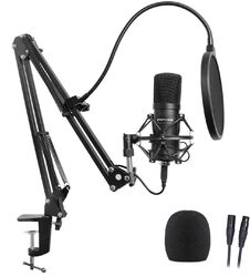 Pack de micrófonos con soporte Power studio Vibe B1 Bundle XLR