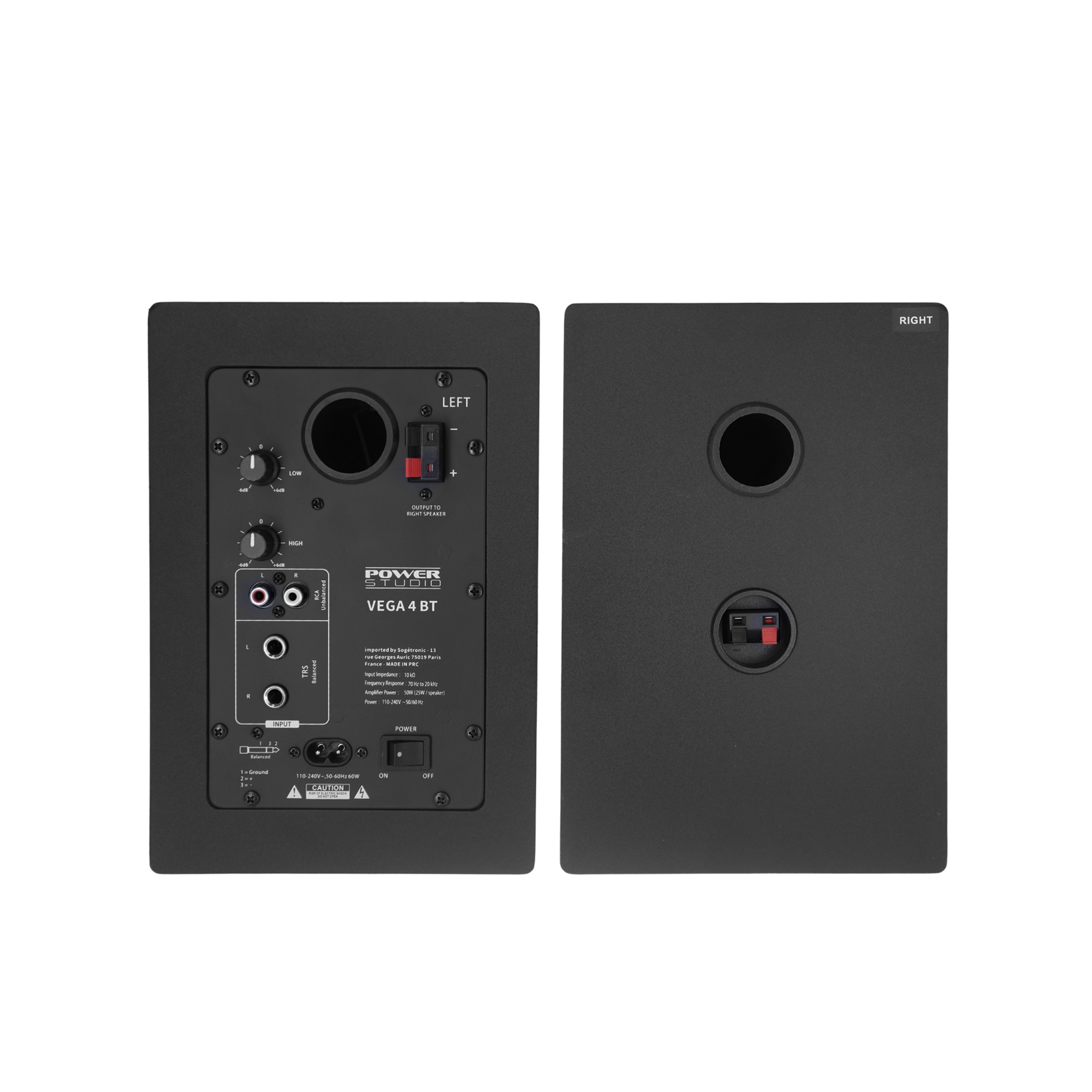 Power Studio Vega 4 Bt - La Paire - Monitor de estudio activo - Variation 2